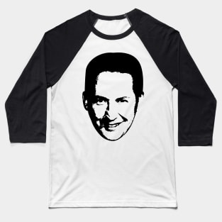 Harland Williams Funny Face: Humorous Artwork for Comedy Enthusiasts Baseball T-Shirt